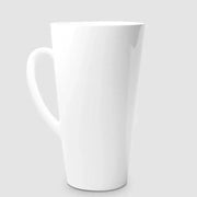 Personalized Search Bar White Latte 17oz Ceramic Mug