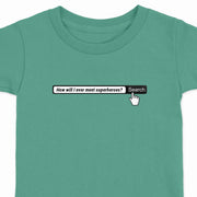 Personalized Search Bar Premium Kids Crewneck T-shirt