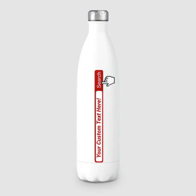 Personalized Search Bar 17oz Stainless Steel Water Bottle
