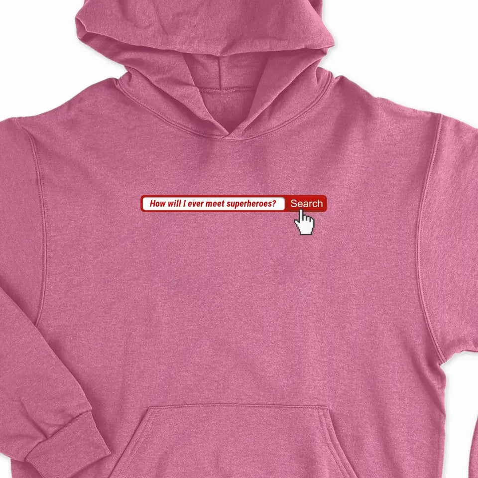 Personalized Search Bar Classic Kids Pullover Hoodie